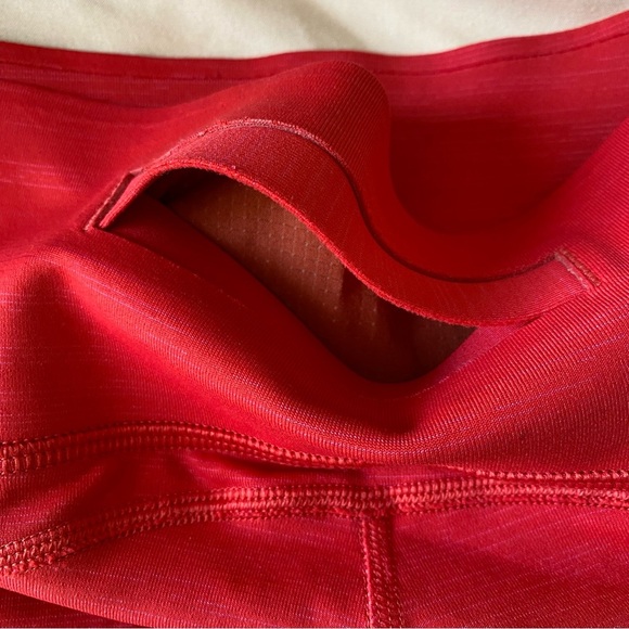 NWOT Outdoor Voices TechSweat Core 7/8 Legging Red S - Picture 4 of 7